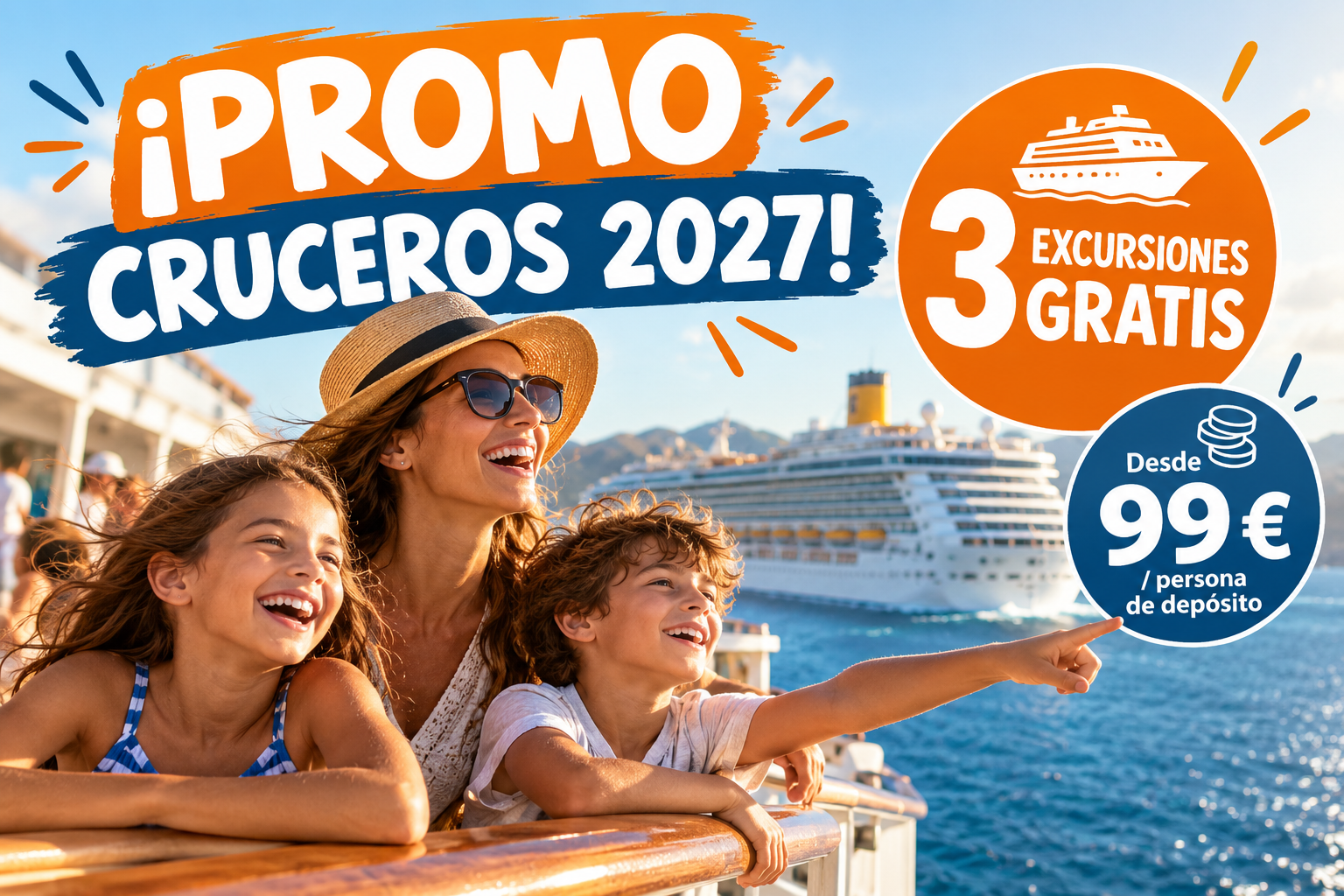 cruceros familias monoparentales